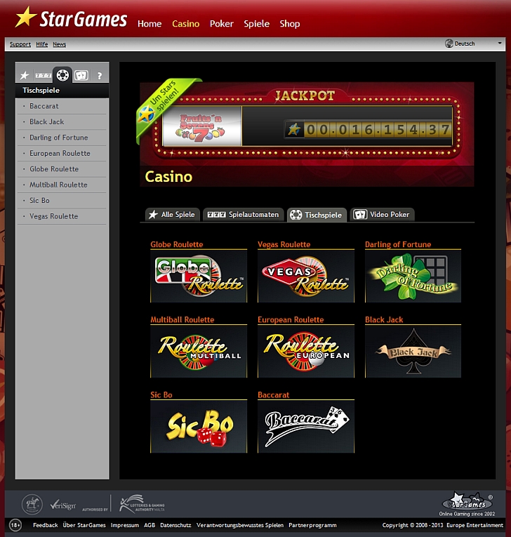 stargames casino sicherheit